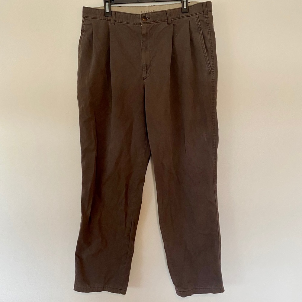 🎄5 for $20 Sevane Men’s Brown Casual Pants | Size 38x32